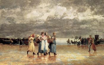 溫斯洛 荷默 Four Fisherwives 溫斯洛 荷默 Four Fisherwives